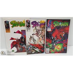 SPAWN # 1, # 9, # 21 COLLECTOR ISSUES