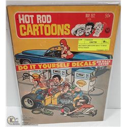 HOT ROD CARTOONS MAY '72 MAD STYLE MAGS