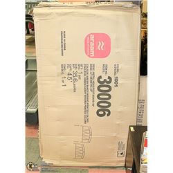 NEW METAL QUEEN SIZE HEAD / FOOT BOARD IN METALIC