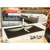 Image 1 : ATLANTIS GRANITE SINK BLACK, 33 X 24