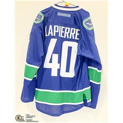 VANCOUVER JERSEY LAPIERRE #40 ADULT LARGE