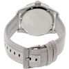 Image 3 : NEW ARMANI EXCHANGE WHITE DIAL WHITE LEATHER STRAP