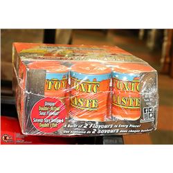 BOX WITH 12 42G DRUMS OF TOXIC WASTE SOUR CANDYS