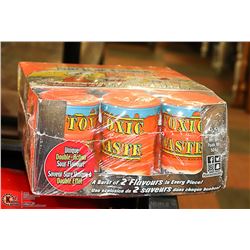 BOX WITH 12 42G DRUMS OF TOXIC WASTE SOUR CANDYS