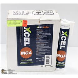 XCEL MGA MASONRY GRAB ADHESIVE 12 TUBES