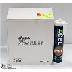 XCEL MGA:GREY MASONARY GRAB ADHESIVE 12 TUBES PER