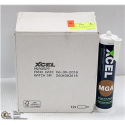 XCEL MGA:GREY MASONARY GRAB ADHESIVE 12 TUBES PER