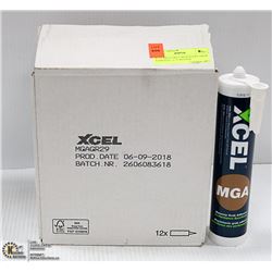 XCEL MGA:GREY MASONARY GRAB ADHESIVE 12 TUBES PER