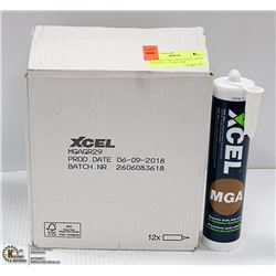 XCEL MGA:GREY MASONARY GRAB ADHESIVE 12 TUBES PER
