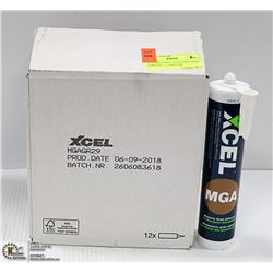 XCEL MGA:GREY MASONARY GRAB ADHESIVE 12 TUBES PER