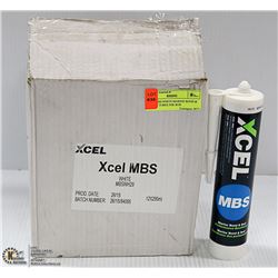 XCEL MBS:WHITE MARINE BOND & SEAL 12 TUBES PER BOX