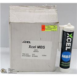 XCEL MBS:WHITE MARINE BOND & SEAL 12 TUBES PER BOX