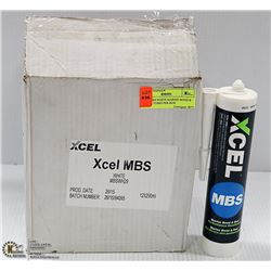 XCEL MBS:WHITE MARINE BOND & SEAL 12 TUBES PER BOX