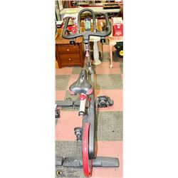 LIFE FITNESS LIFE CYCLE GS SPIN BIKE, MODEL #LCGX