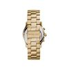 Image 4 : NEW MICHAEL KORS GOLD TONE TRIPLE CHRONO MSRP $320