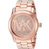 Image 1 : NEW MICHAEL KORS ROSE GOLD MK LOGO MSRP $379