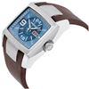 Image 4 : NEW DIESEL BLUE DIAL 49MM LEATHER BAND MSRP $200