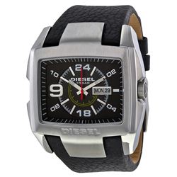 NEW DIESEL GUNMETAL TONE 50MM MSRP $219 WATCH