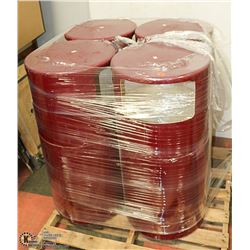 PALLET OF GARBAGE CANS