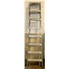 Image 1 : FEATHER LITE ALUMINUM A FRAME /EXTENSTION LADDER