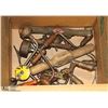 Image 1 : BOX OF VINTAGE TOOLS
