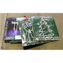 LOT OF ASASSORTED CHRISTMAS ORNAMENTS