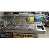 Image 1 : 2 LARGE COLD WELL BUFFET SERVERS W/ COMPRESSORS
