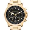 Image 2 : NEW MICHAEL KORS GOLD TONE TRIPLE CHRONO MSRP $320