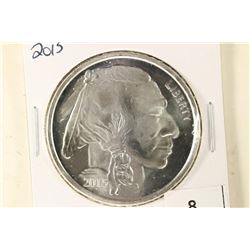 1 TROY OZ .999 FINE SILVER PROOF ROUND 2015