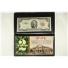 Image 1 : 1953-B $2 US NOTE RED SEAL UNC IN FOLIO