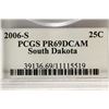 Image 3 : 2006-S SOUTH DAKOTA QUARTER PCGS PR69 DCAM
