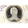 Image 1 : 2000 LIBERIA SILVER PROOF $20 US PRESIDENT JAMES