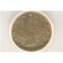 1906 LIBERTY "V" NICKEL ICG EXTRA FINE 40