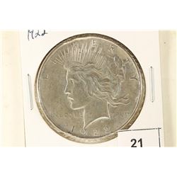 1922 PEACE SILVER DOLLAR