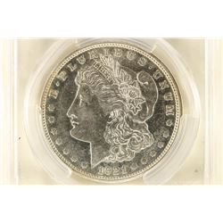 1921-D MORGAN SILVER DOLLAR PCGS AU55