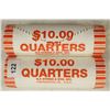 Image 1 : 2-$10 ROLLS OF 2009-P GUAM QUARTERS BU