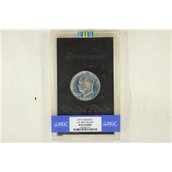 1971-S IKE SILVER DOLLAR US MINT SEALED NGC PF67