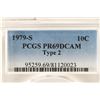 Image 3 : 1979-S TYPE 2 ROOSEVELT DIME PCGS PR69 DCAM