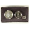 Image 1 : 1989 US CONGRESSIONAL 2 COIN PROOF SET