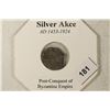 Image 3 : 1453-1924 A.D. SILVER AKCE POST CONQUEST OF