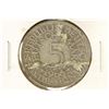 Image 2 : 1966-J GERMAN SILVER 5 MARKS