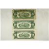 Image 2 : 1928-A & 2-1953-A $2 US RED SEAL NOTES