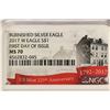 Image 3 : 2017-W BURNISHED AMERICAN SILVER EAGLE NGC