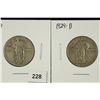 Image 1 : 1929-P & D STANDING LIBERTY QUARTERS