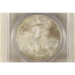 2013 (S) AMERICAN SILVER EAGLE PCGS MS70