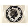 Image 2 : 2004 AUSTRALIA KOOKABURRA 1 OZ SILVER DOLLAR