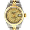 Image 2 : Rolex Ladies 2 Tone Champagne Diamond 26MM Datejust Wristwatch