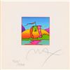 Image 2 : Peter Max, "Sail Profile" Framed Limited Edition Lithograph, Numbered 460/500 an