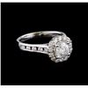 Image 1 : 1.49 ctw Diamond Ring - 14KT White Gold