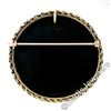 Image 4 : Vintage 14kt Yellow Gold Carved Round Hematite Intaglio Brooch or Pendant
